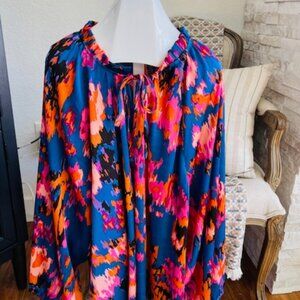 Eesome Cobalt Blue Blouse